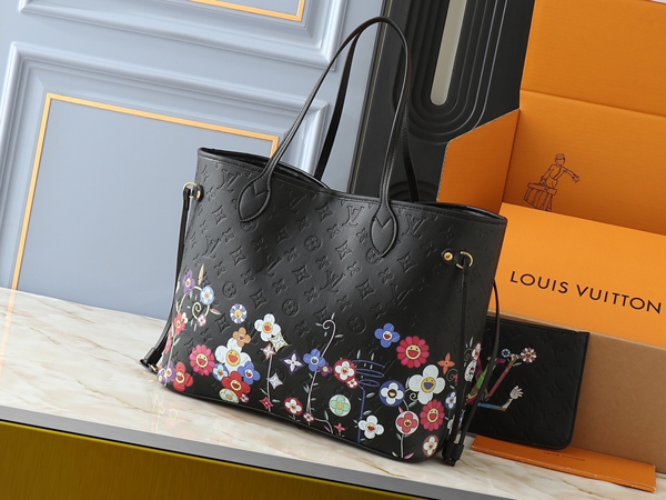 ルイヴィトンバッグ側面デザイン